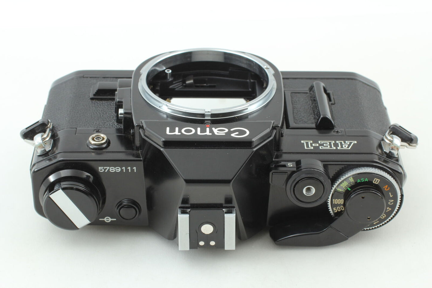 [N MINT] Canon AE-1 Black 35mm SLR Film Camera NEW FD 50mm f/1.4 Lens From JAPAN