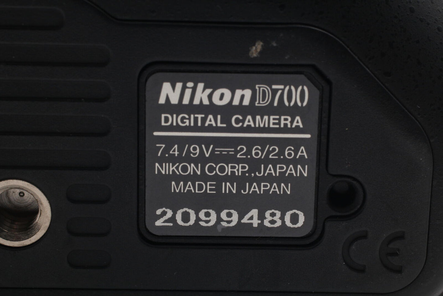 [Near MINT+++] Nikon D700 12.1MP Digital SLR Camera Body Battery From JAPAN