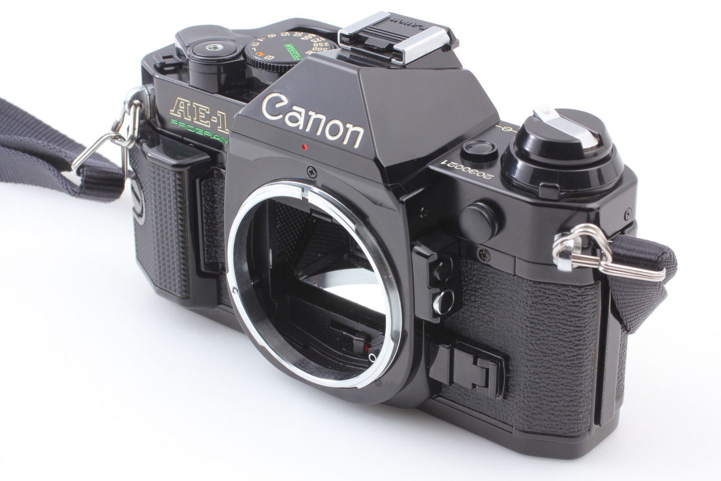 [N MINT] Canon AE-1 Program Black 35mm SLR Film Camera + NEW FD 50mm f/1.4 Lens