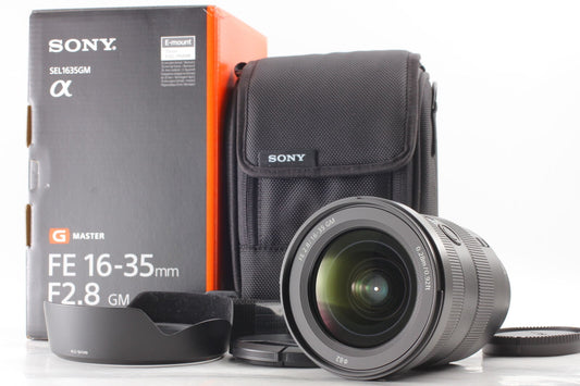 [Almost Unused] Sony E Mount 16-35mm f/2.8 GM FE Lens SEL1635GM (G Master) Japan