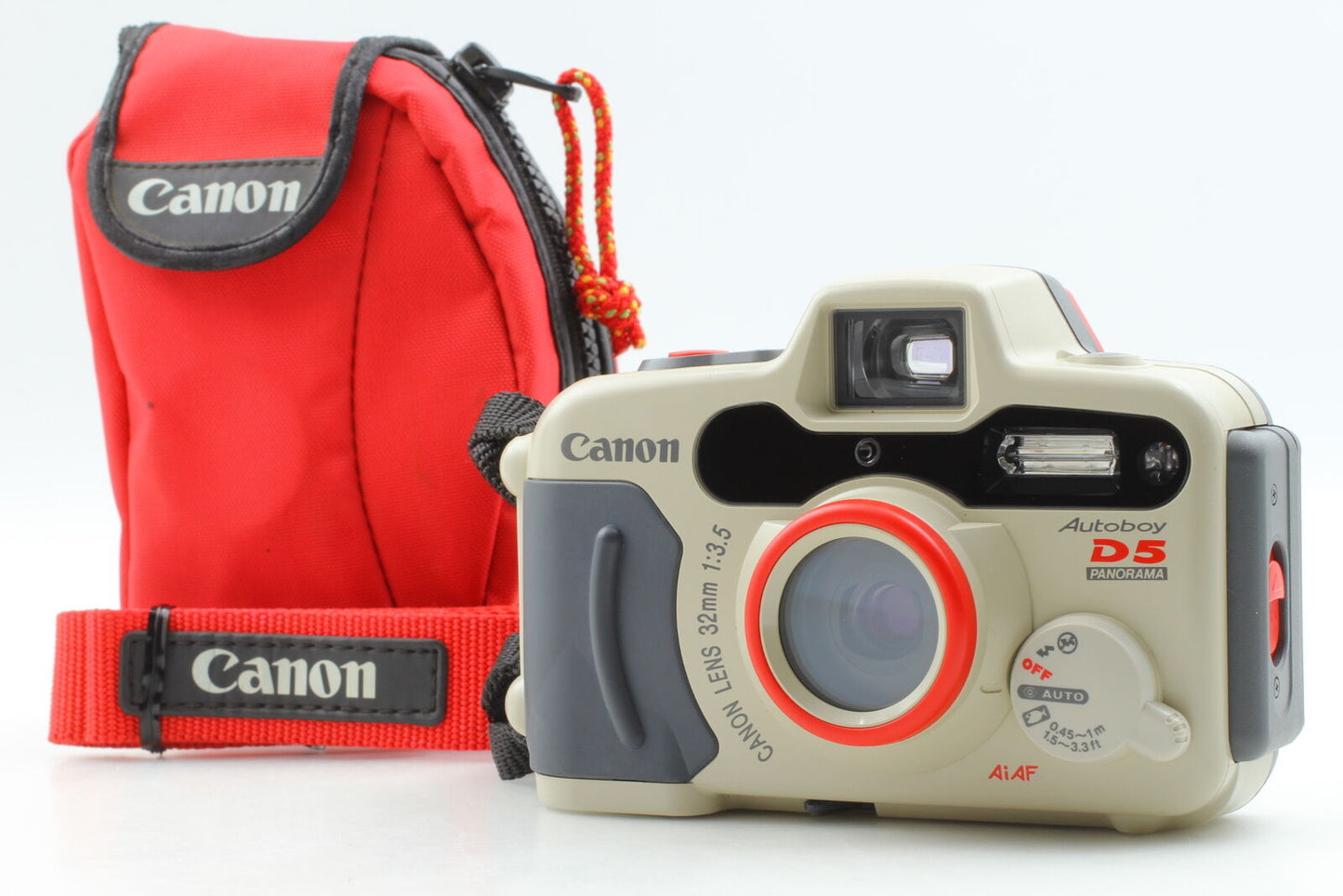 [N MINT++] Canon Autoboy D5 Panorama WP-1 32mm F/3.5 Underwater 35mm Film Camera