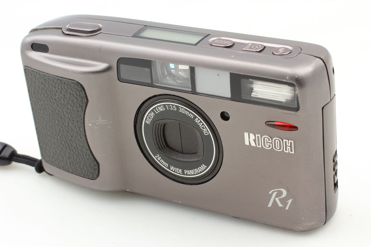 [Near MINT] RICOH R1 35mm Point & Shoot Film Camera with Strap From JAPAN