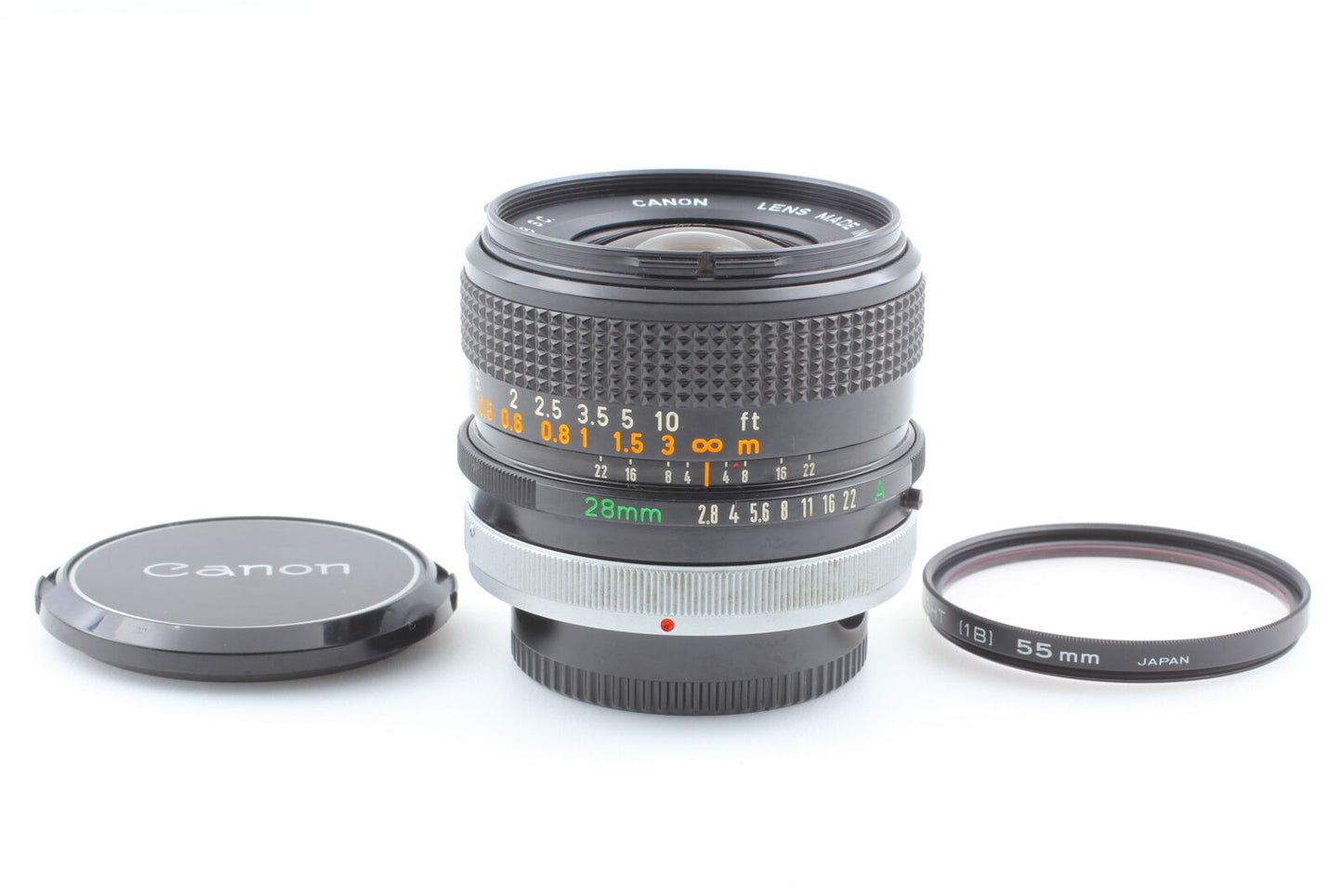 [Near MINT]  Canon FD 28mm F/2.8 S.C. Wide Angle Lens From JAPAN