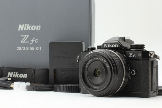 Nikon Z fc 20.9 MP Mirrorless SLR Digital Camera Black 28mm F2.8 Lens Kit JAPAN