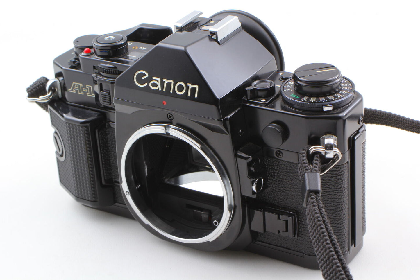 [Near MINT] Canon A-1 35mm SLR Film Camera Body with Strap Body Cap From JAPAN