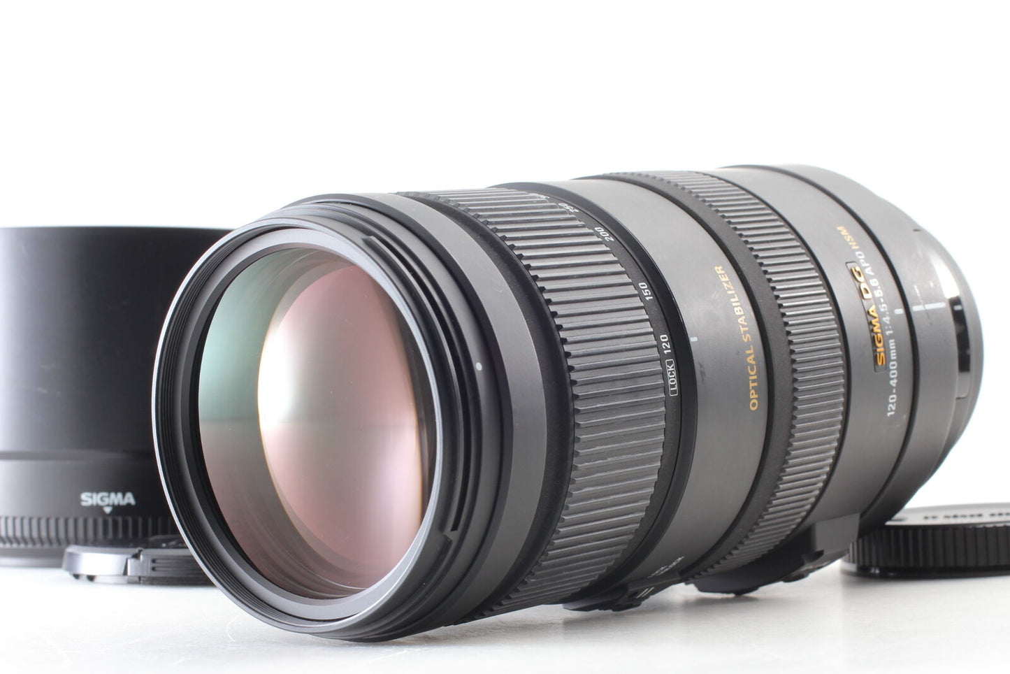 [Near MINT] Sigma 120-400mm f/4.5-5.6 AF APO DG OS HSM Telephoto Lens for Canon