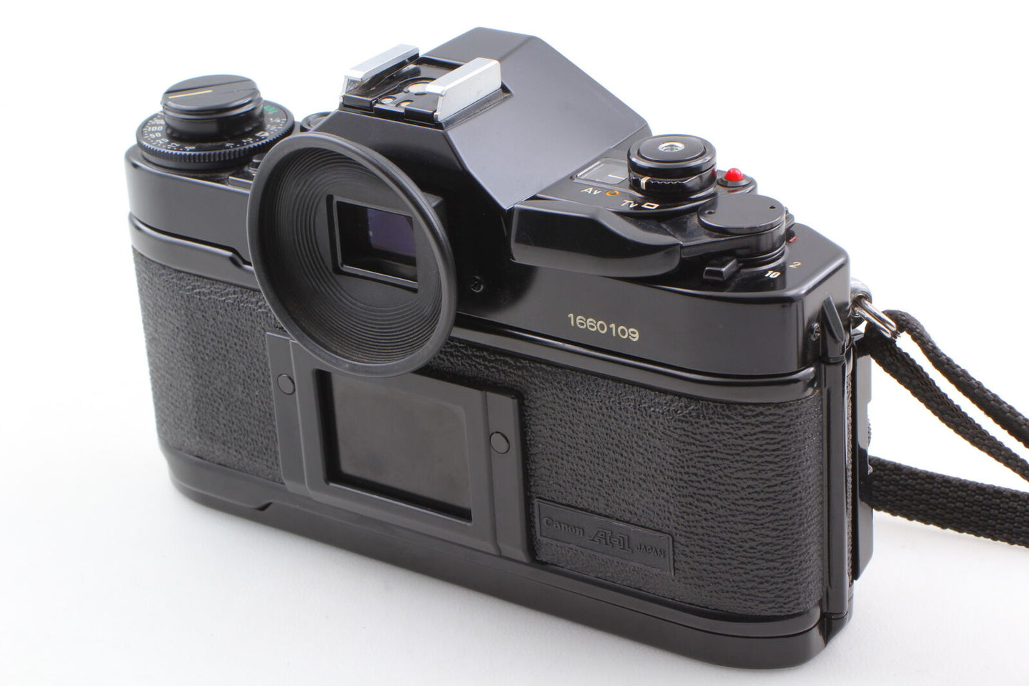 [Near MINT] Canon A-1 35mm SLR Film Camera Body with Strap Body Cap From JAPAN