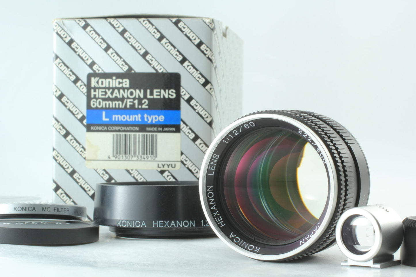 Konica Hexanon 60mm f1.2 L39 LTM Leica MF Lens 800 Limited Edition - Rare unused