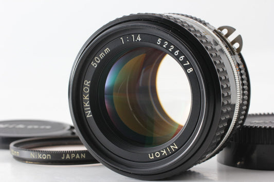 S/N 522xxx SIC Ver [N MINT] Nikon NIKKOR 50mm f/1.4 Ai-s AIS MF Prime Lens Japan