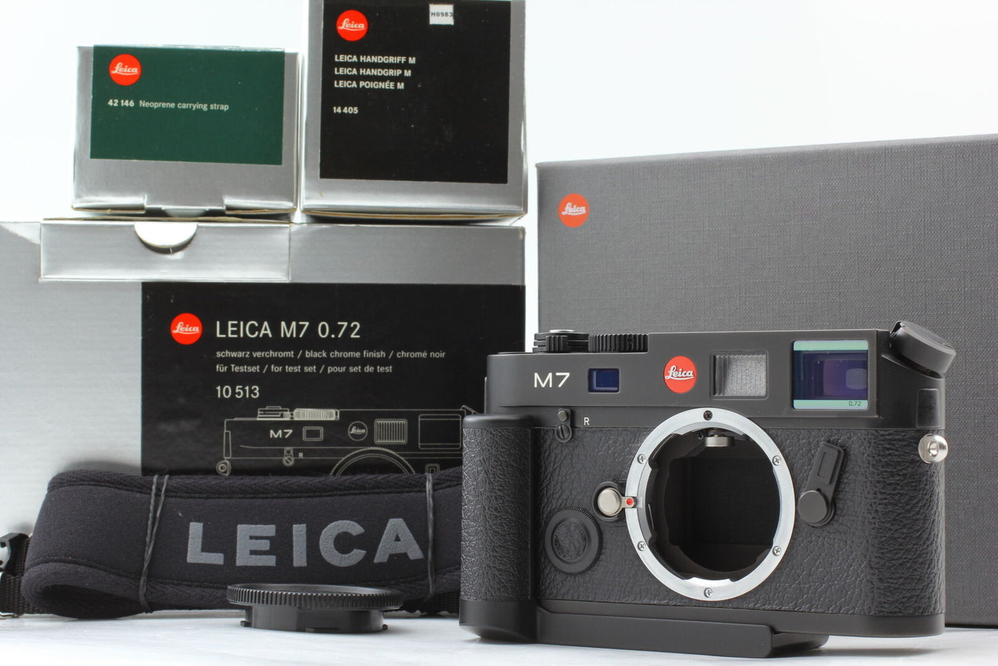 [Almost Unused] Leica M7 0.72 Black Rangefinder 35mm Film Camera Betriebsk Mark