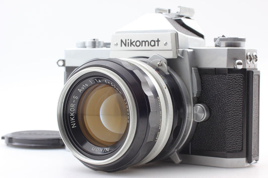 [Near MINT] Nikon Nikomat FTN 35mm SLR Film Camera Nikkor-S 50mm F1.4 Lens JAPAN