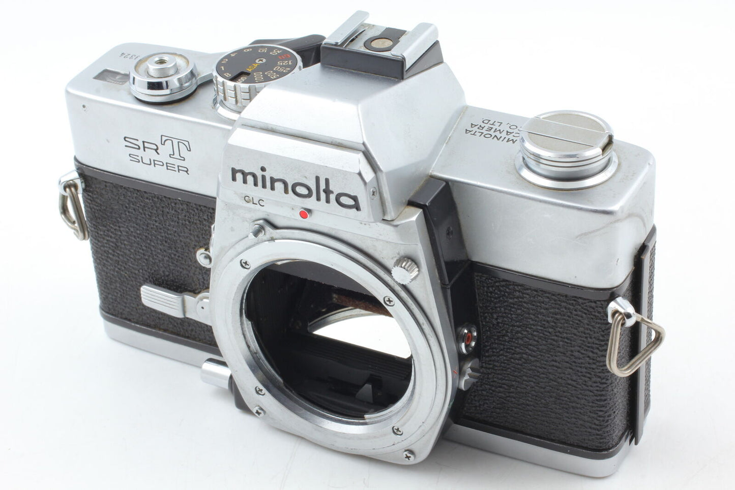 [Exc+5]  Minolta SRT Super Silver SLR 35mm Film Camera Body Only From JAPAN