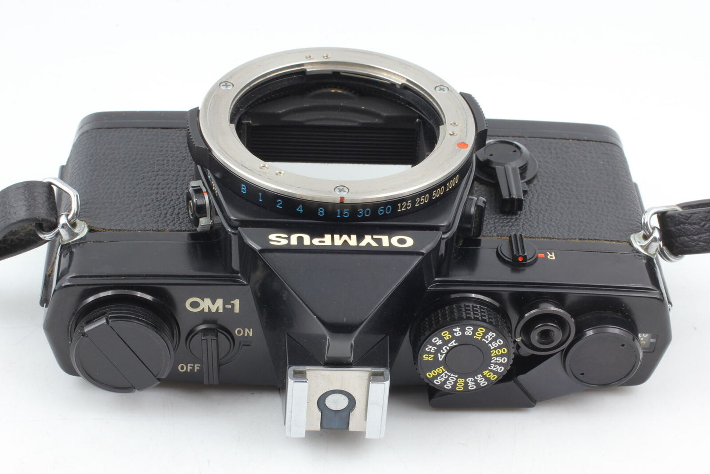 [Near MINT] Olympus OM-1 Black 35mm SLR Film Camera - Bonus Lens From JAPAN