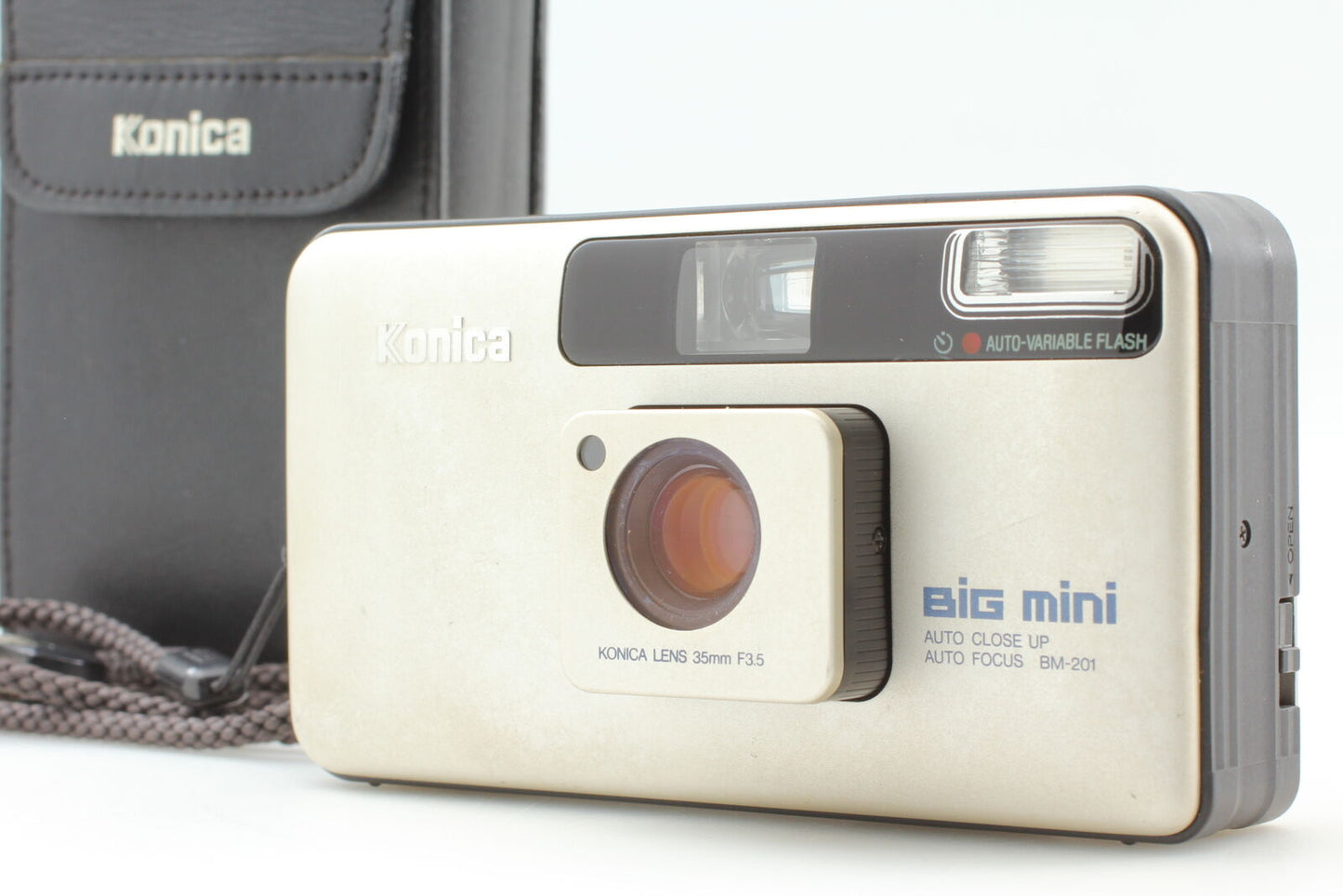 [Exc+5] Konica BiG mini BM 201 Point & Shoot 35mm Film Camera From JAPAN