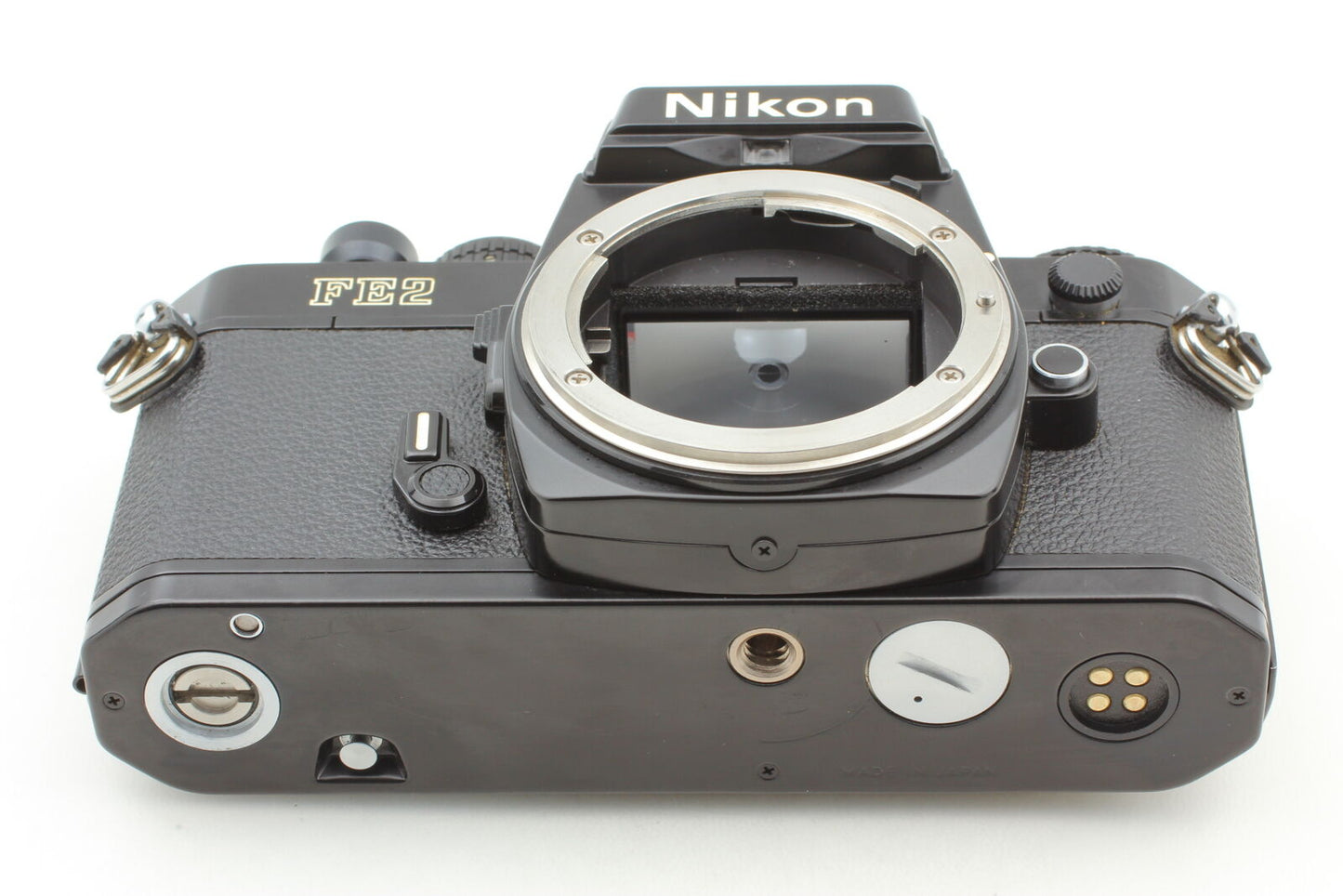 [MINT] Nikon FE2 Black 35mm SLR Film Camera Body Light Meter Works From JAPAN