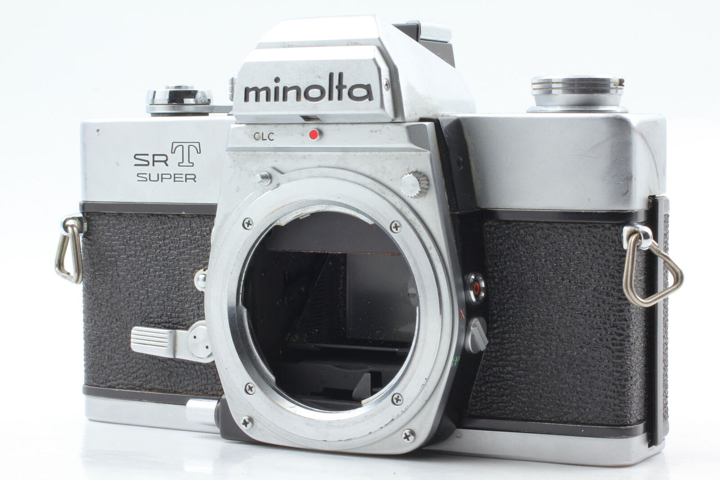 [Exc+5]  Minolta SRT Super Silver SLR 35mm Film Camera Body Only From JAPAN