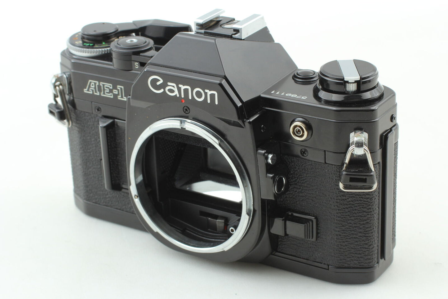 [N MINT] Canon AE-1 Black 35mm SLR Film Camera NEW FD 50mm f/1.4 Lens From JAPAN