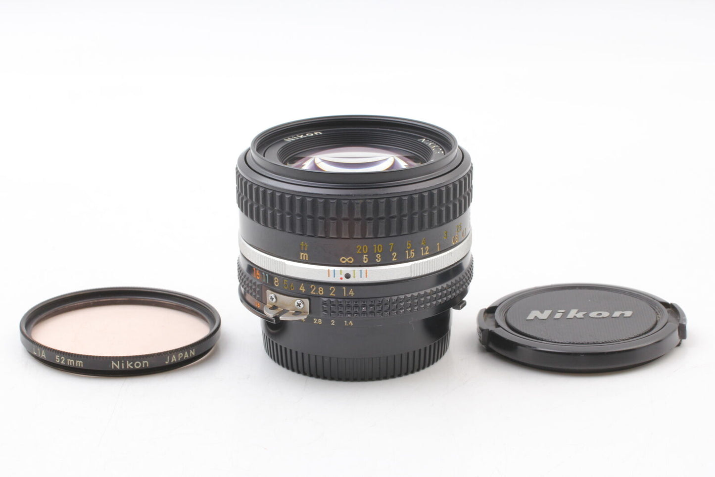 S/N 522xxx SIC Ver [N MINT] Nikon NIKKOR 50mm f/1.4 Ai-s AIS MF Prime Lens Japan