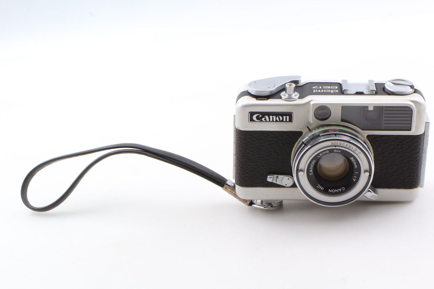 [Near MINT] Canon Demi EE17 35mm Half Frame Film Camera w/ Strap From JAPAN