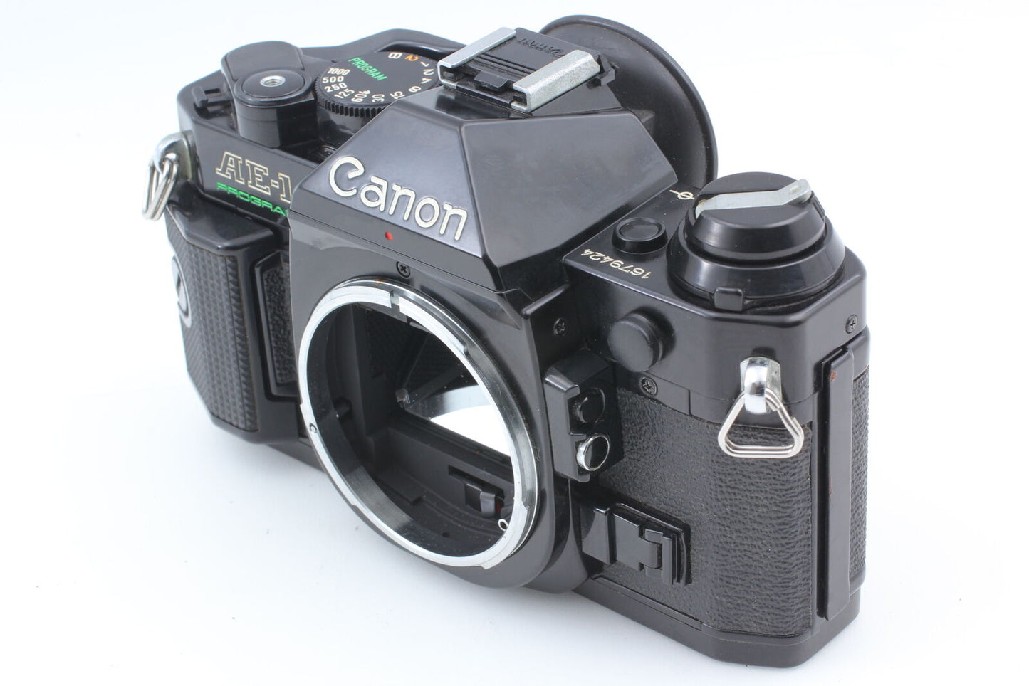 [Near MINT] Canon AE-1 Program 35mm SLR Film Camera NEW FD 50mm F/1.8 From JAPAN