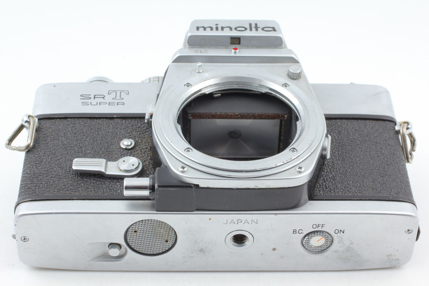 [Exc+5]  Minolta SRT Super Silver SLR 35mm Film Camera Body Only From JAPAN