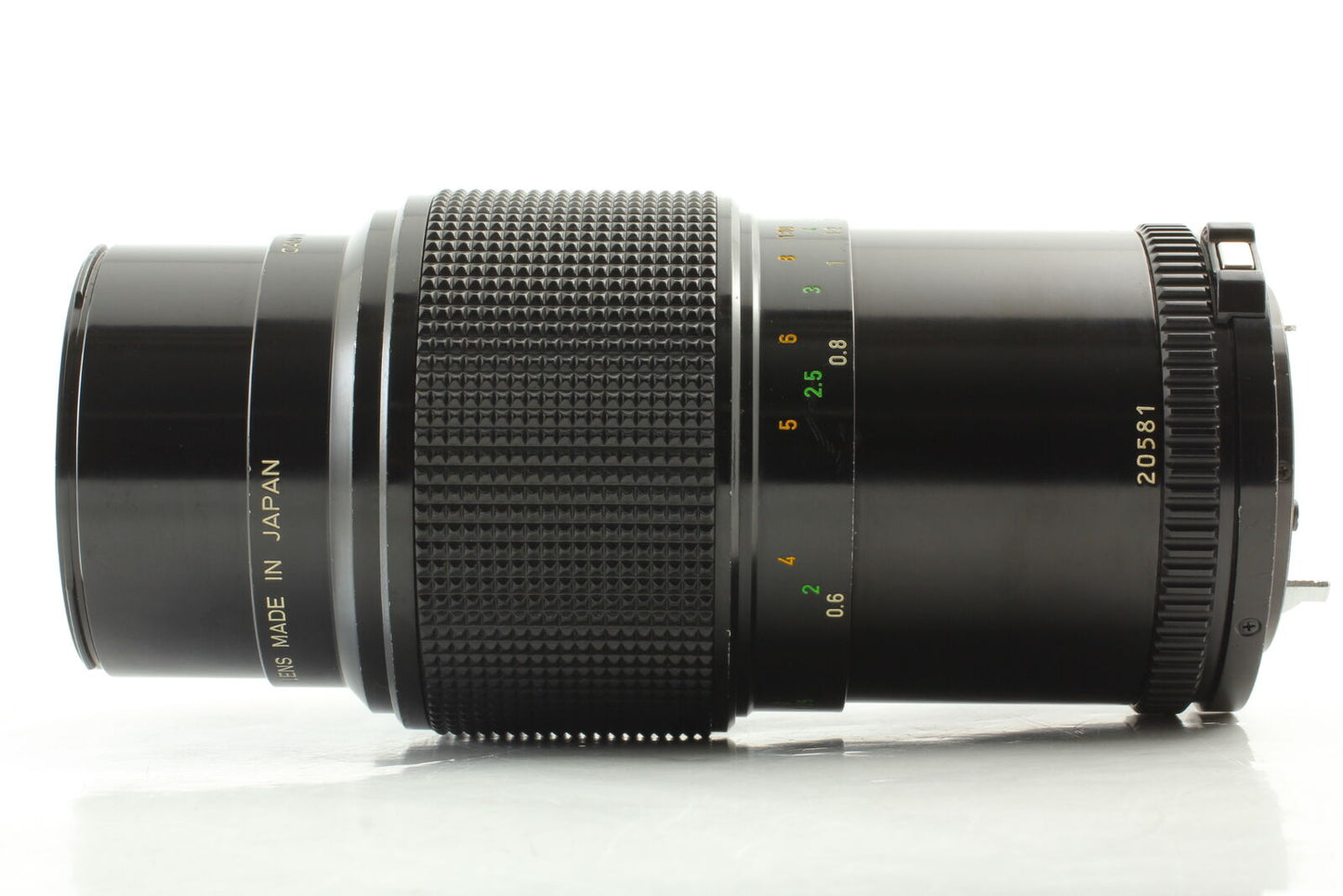 [N MINT] Canon New FD NFD 100mm f4 Macro Telephoto Lens For A-1 AE-1 From JAPAN