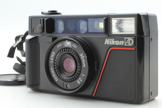 [NEAR MINT] Nikon L35 AD Point & Shoot 35mm "Pikaichi" Film Camera From JAPAN