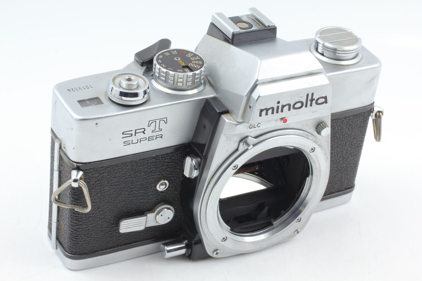 [Exc+5]  Minolta SRT Super Silver SLR 35mm Film Camera Body Only From JAPAN