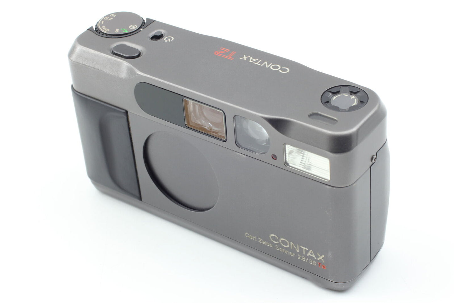 [N MINT] Contax T2 Titan Black Point & Shoot 35mm Compact Film Camera From JAPAN