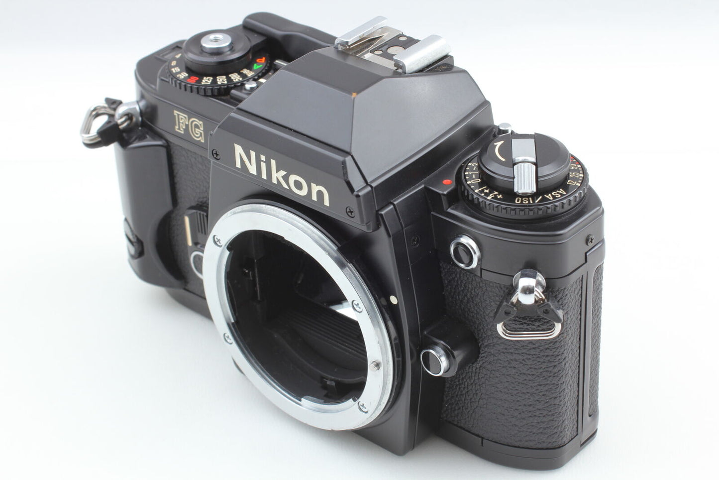 [N MINT+++] Nikon FG Black 35mm SLR Film Camera Body - ALL Fuctional From JAPAN