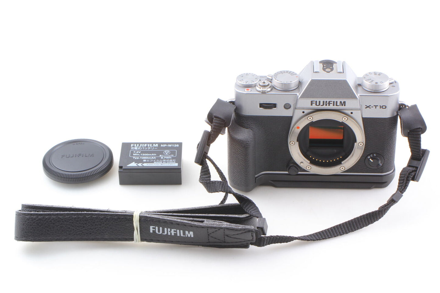 Tested [N MINT] Fujifilm X-T10 16.3MP Digital Mirrorless Camera Silver with Grip