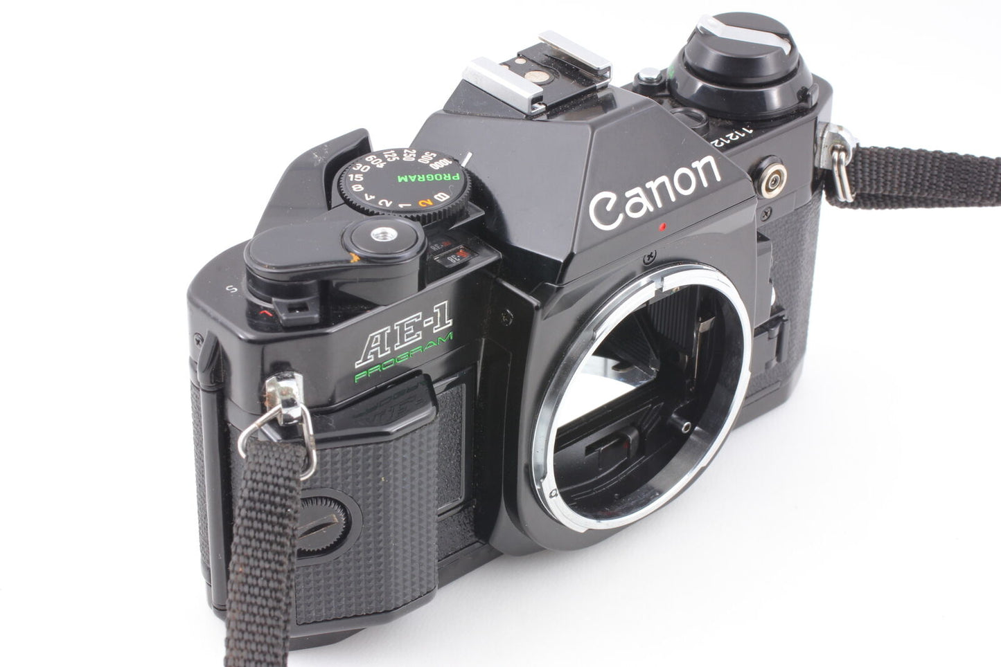 [Near MINT] Canon AE-1 Program 35mm SLR Film Camera NEW FD 50mm F/1.8 From JAPAN