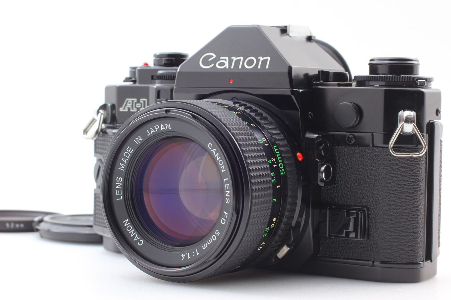 [Near MINT+++] Canon A-1 35mm SLR Film Camera New FD 50mm f/1.4 Lens From JAPAN