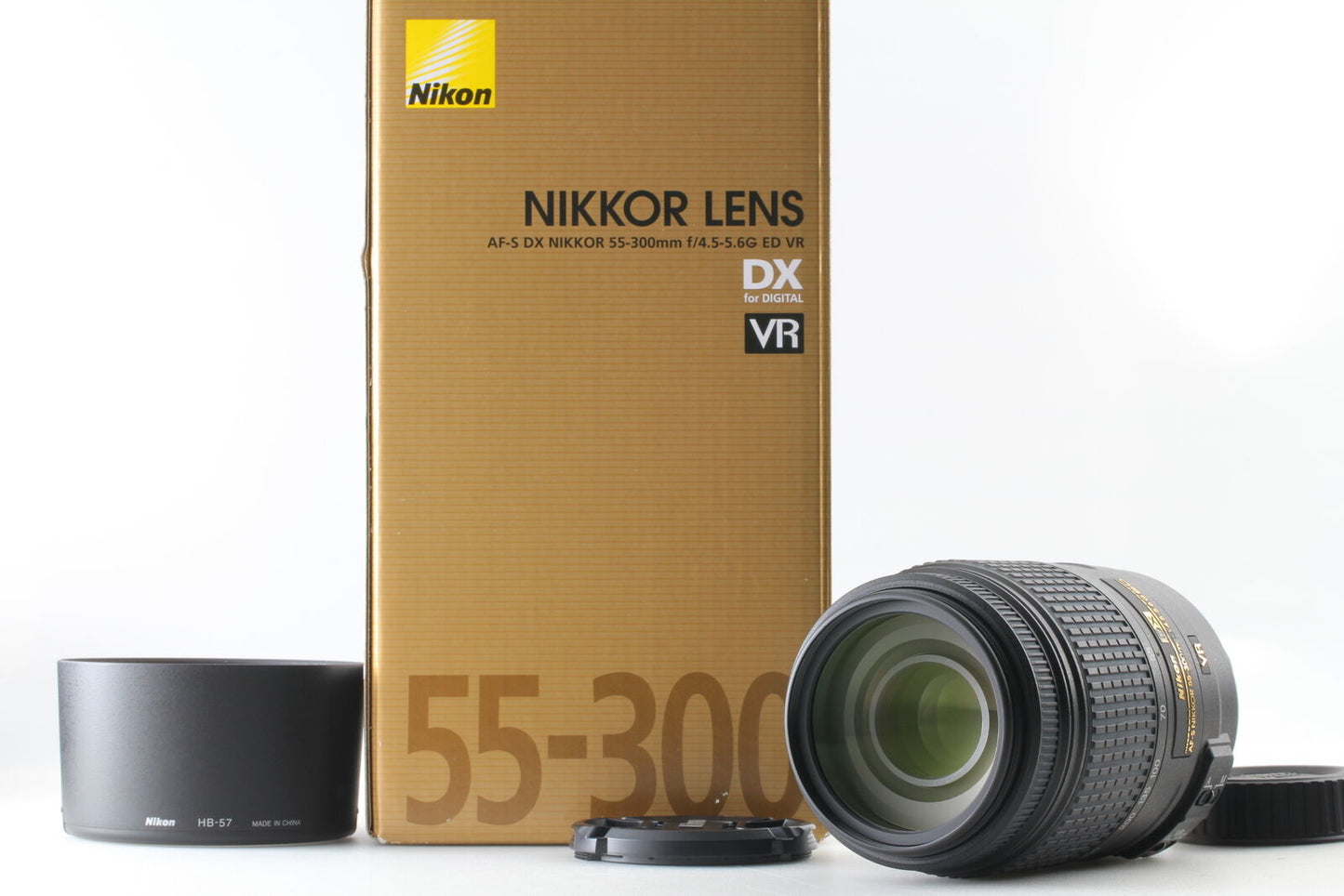 [Top MINT] NIKON AF-S DX NIKKOR 55-300mm f/4.5-5.6 G ED VR Telephoto Lens JAPAN