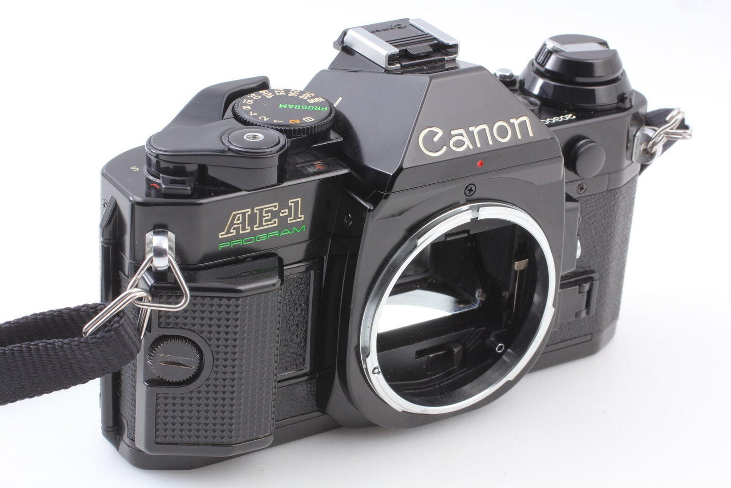 [N MINT] Canon AE-1 Program Black 35mm SLR Film Camera + NEW FD 50mm f/1.4 Lens