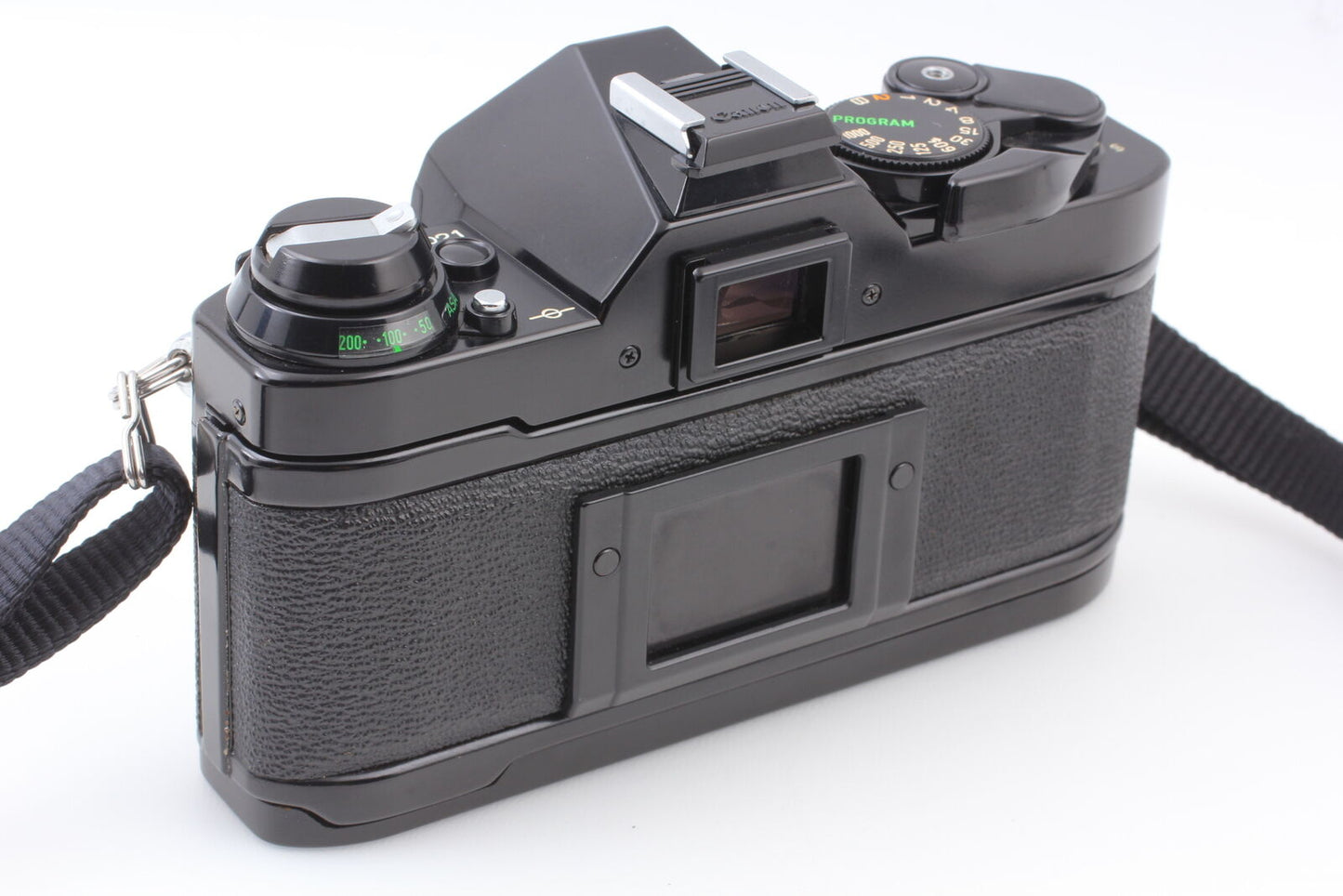 [N MINT] Canon AE-1 Program Black 35mm SLR Film Camera + NEW FD 50mm f/1.4 Lens