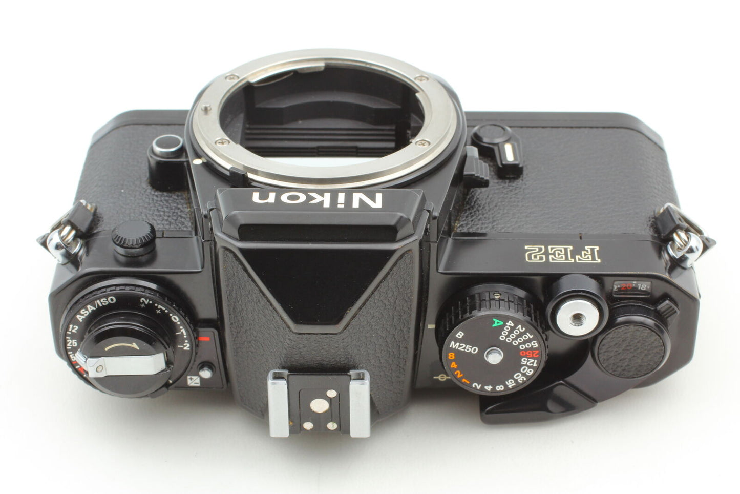 [MINT] Nikon FE2 Black 35mm SLR Film Camera Body Light Meter Works From JAPAN