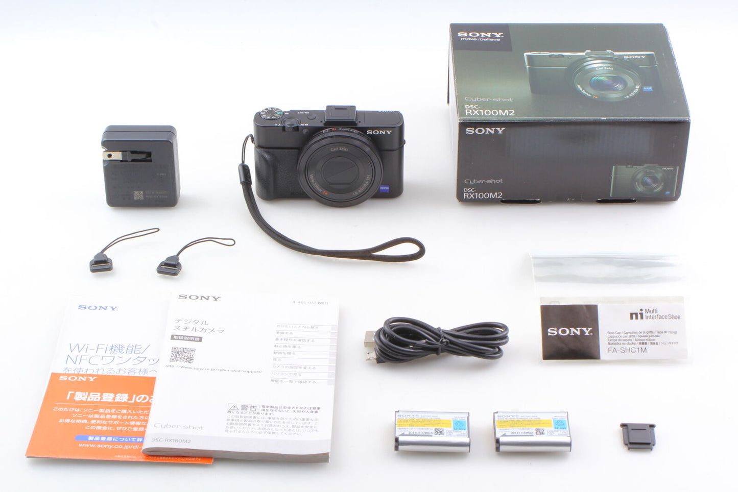 [N MINT] Sony Cyber-shot DSC-RX100 II M2 20.2MP Digital Camera - 35 Language OK