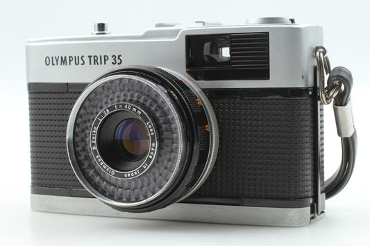 [Near MINT] Olympus TRIP 35 35mm D.Zuiko 40mm f/2.8 Lens Film Camera - Tested