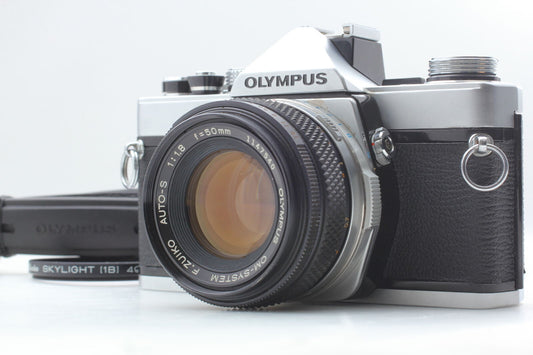 [Near MINT] Olympus OM-1 SLR Camera w/ F.Zuiko Auto-S 50mm F1.8 Lens From JAPAN