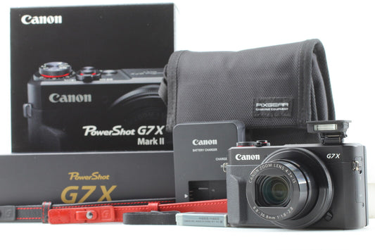 [MINT+++] Canon G7X Mark II PowerShot 20.1MP Digital Compact Camera with Box