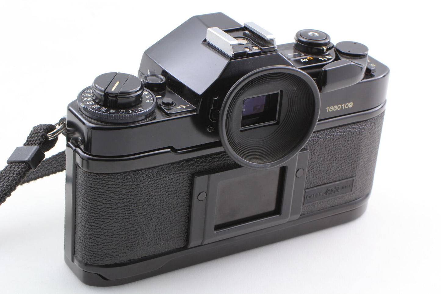 [Near MINT] Canon A-1 35mm SLR Film Camera Body with Strap Body Cap From JAPAN