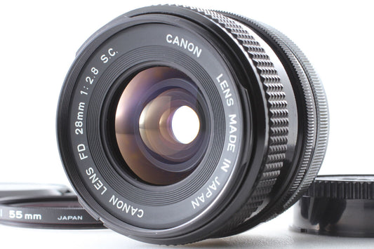 [Near MINT]  Canon FD 28mm F/2.8 S.C. Wide Angle Lens From JAPAN