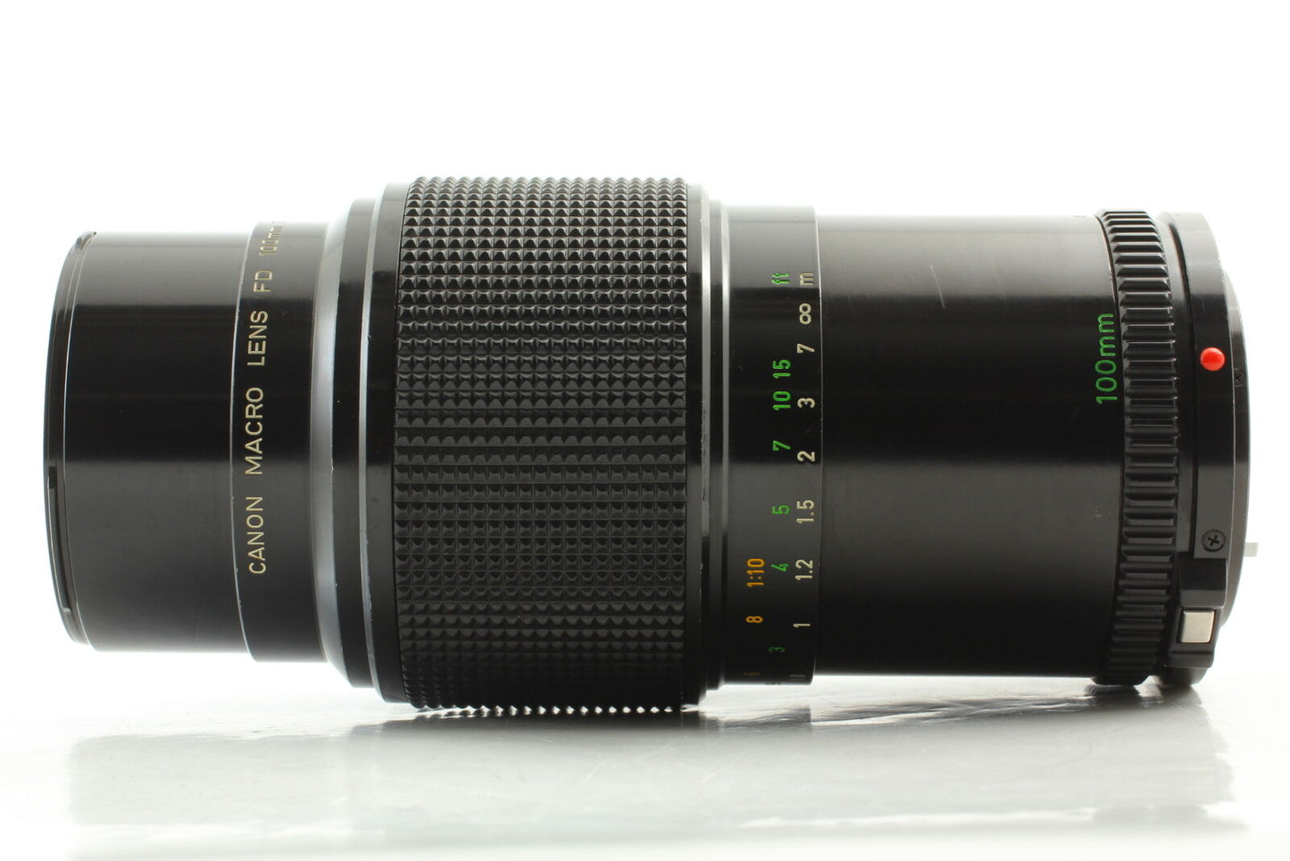 [N MINT] Canon New FD NFD 100mm f4 Macro Telephoto Lens For A-1 AE-1 From JAPAN