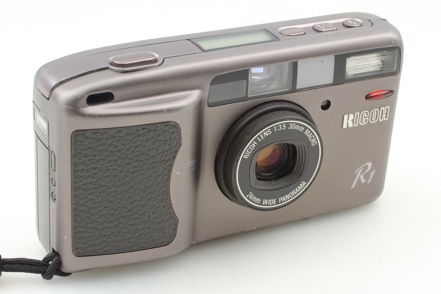 [Near MINT] RICOH R1 35mm Point & Shoot Film Camera with Strap From JAPAN