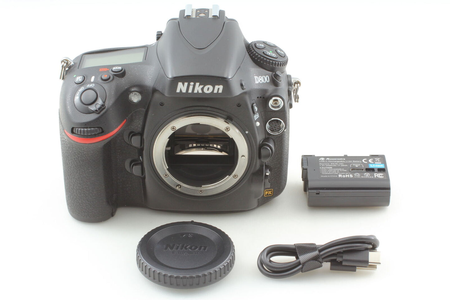 [Near MINT] Nikon D800 (shutter count:230,329) 36.3 MP Digital SLR Camera Body