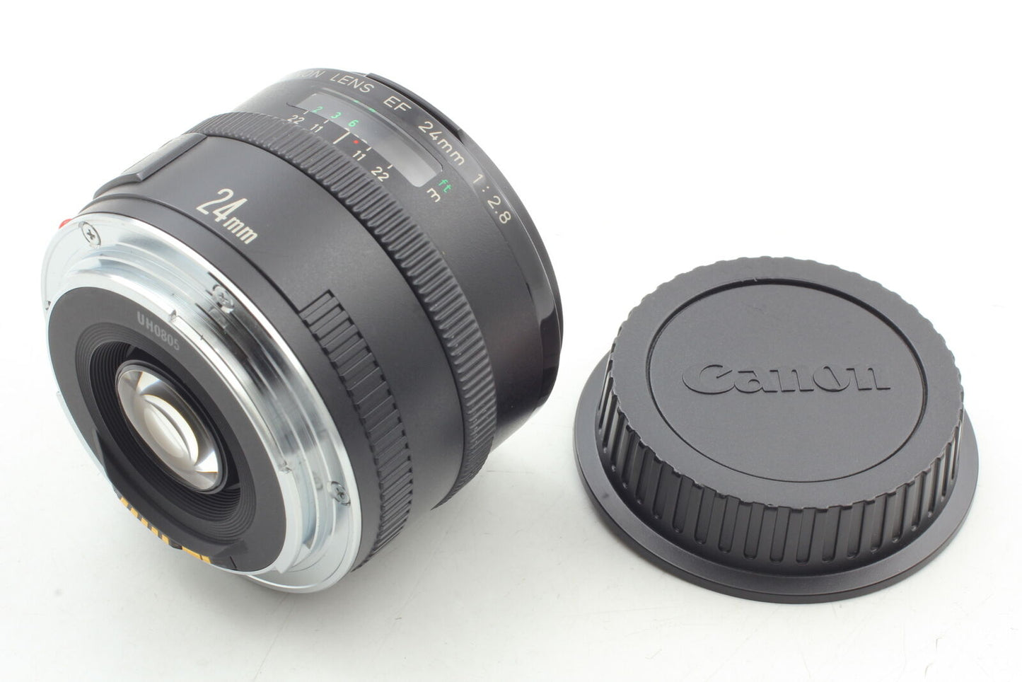 [Near MINT] Canon EF 24mm F2.8 Wide Angle AF Lens for EOS EF Mount From JAPAN