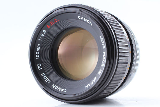 [Near MINT] Rare "O" Canon FD S.S.C 100mm f2.8 SSC MF SLR Camera Lens From JAPAN