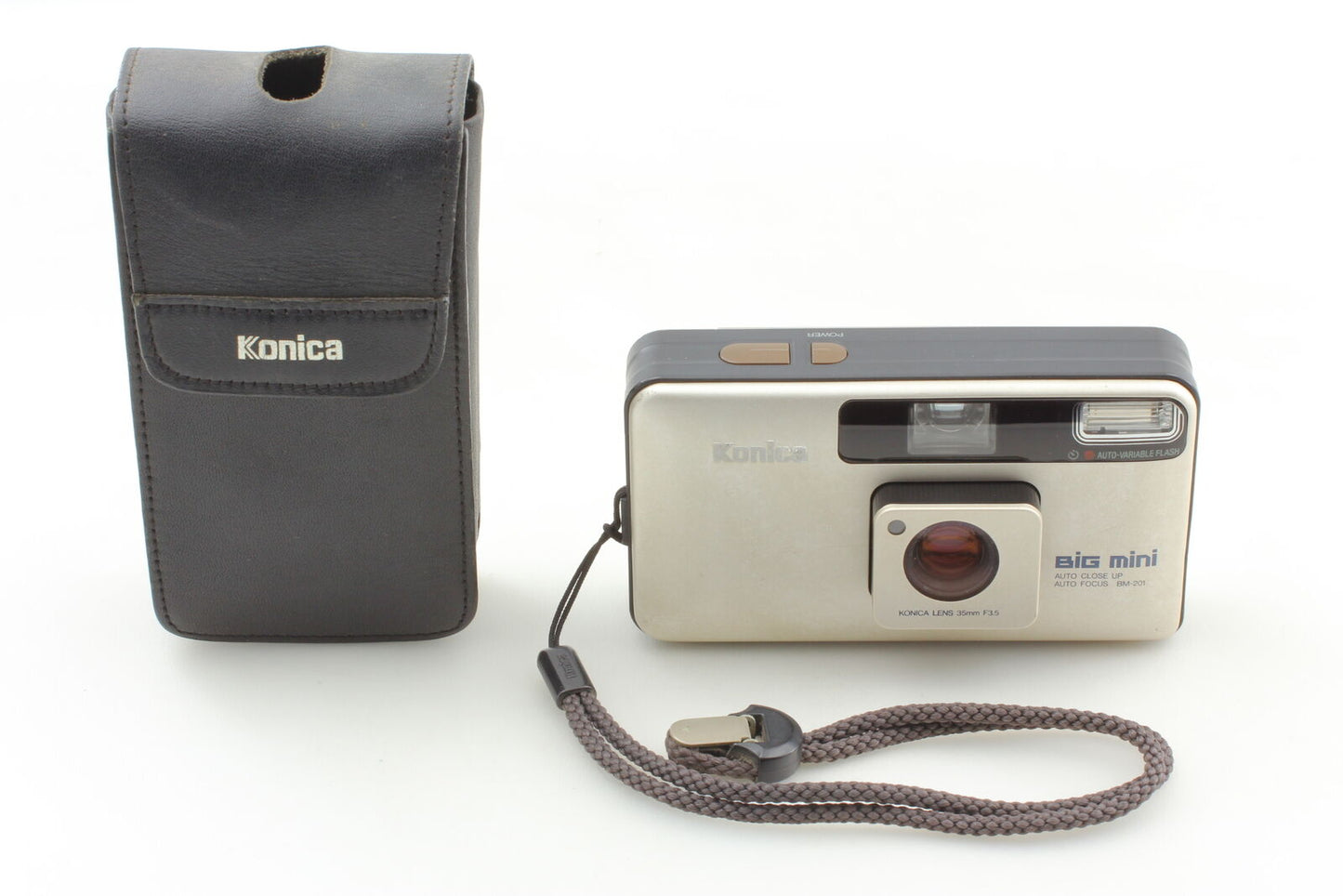 [Exc+5] Konica BiG mini BM 201 Point & Shoot 35mm Film Camera From JAPAN