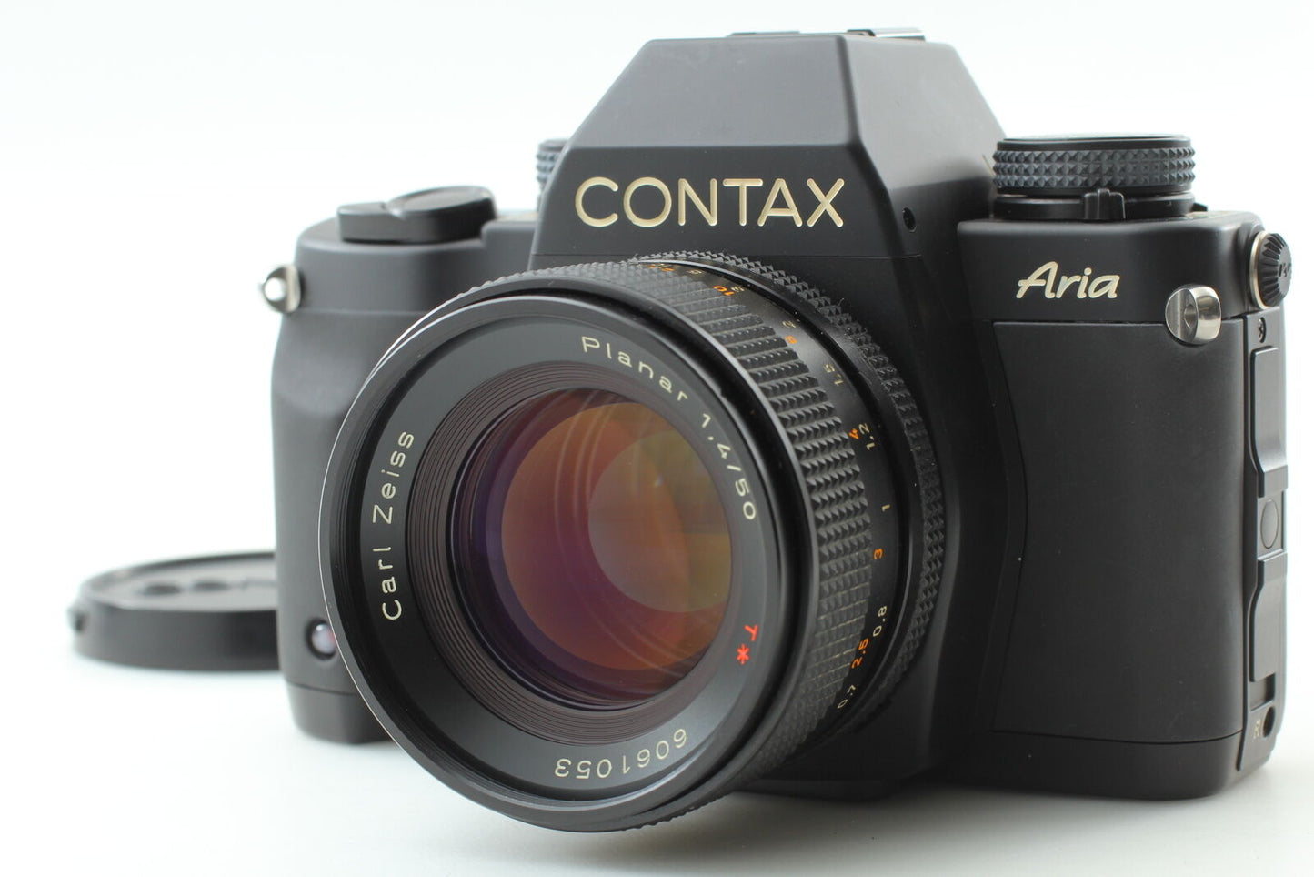 [Near MINT] Contax Aria 35mm SLR Film Camera Planar AEJ 50mm F/1.4 Lens JAPAN